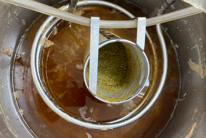 Сусло в баке